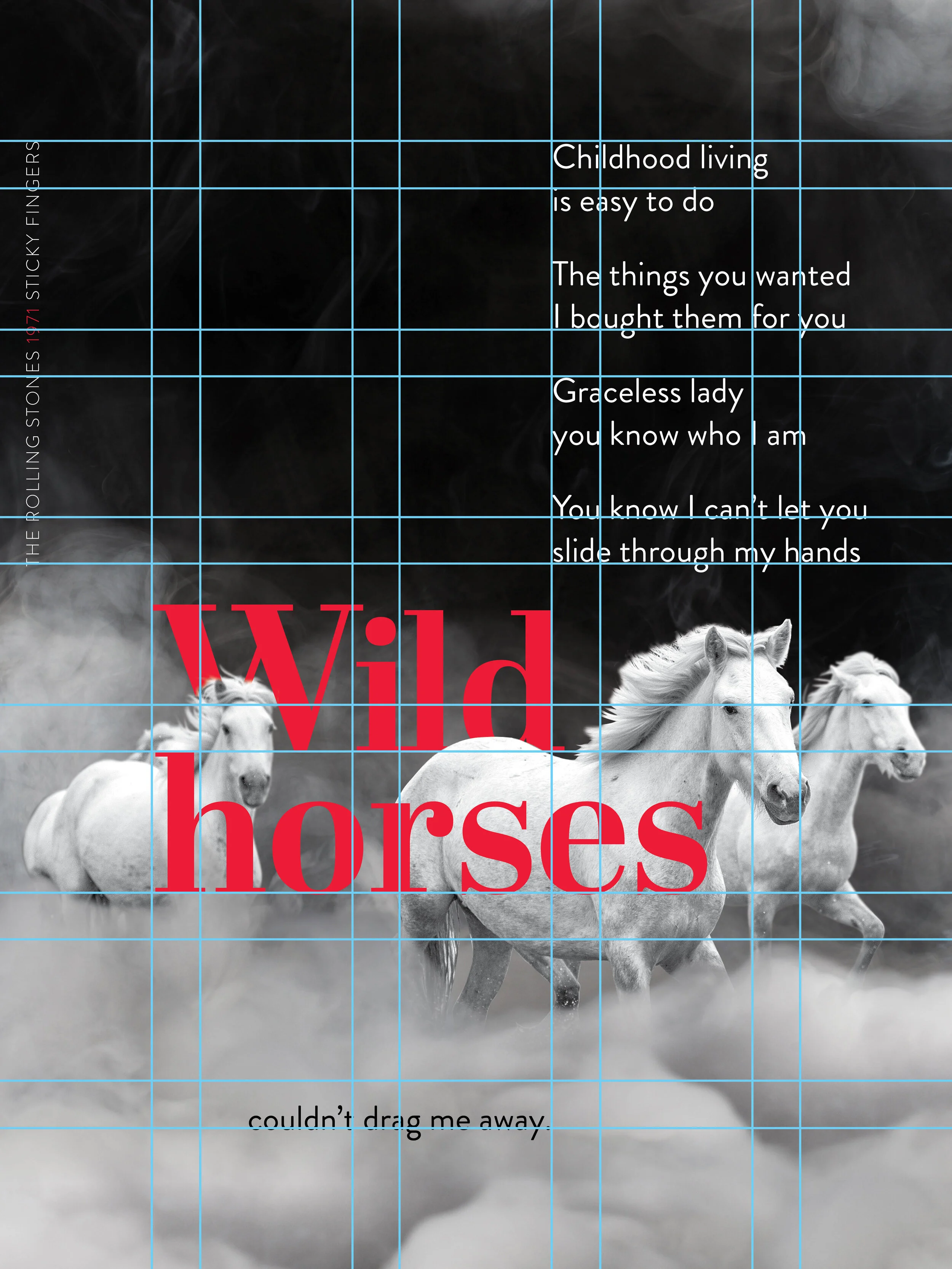 Wild Horses Poster Design — Sabrina Fread